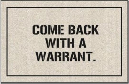 comeback-with-warrant-doormat